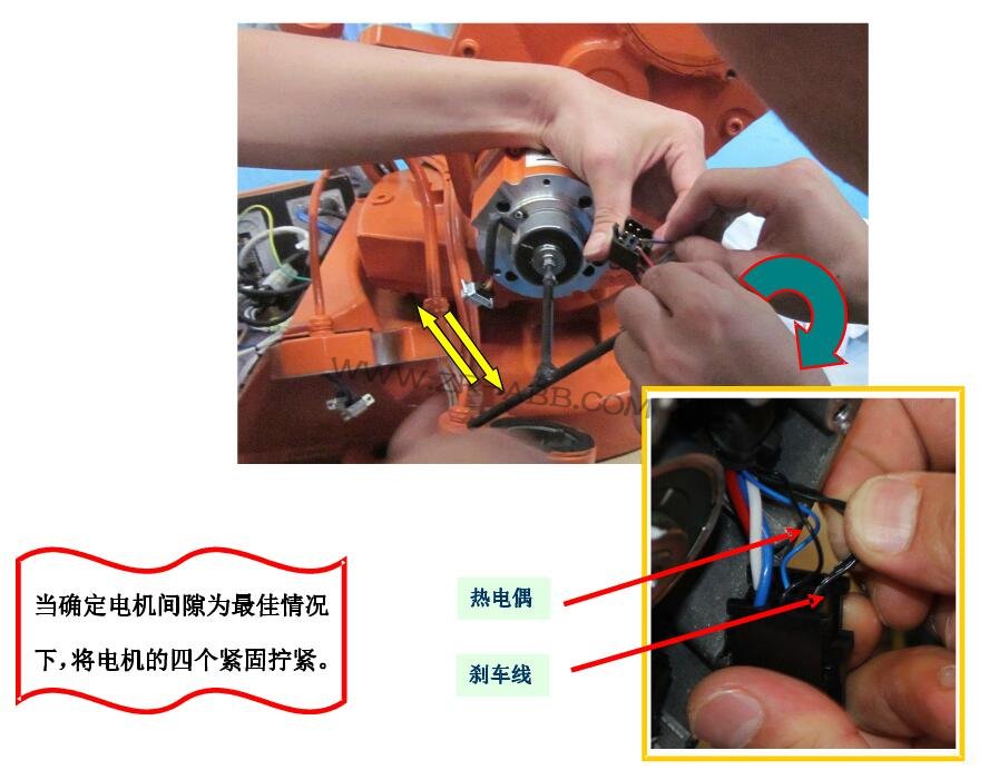 BSport体育官网IRB2400系列伺服电机轴拆装步骤流程