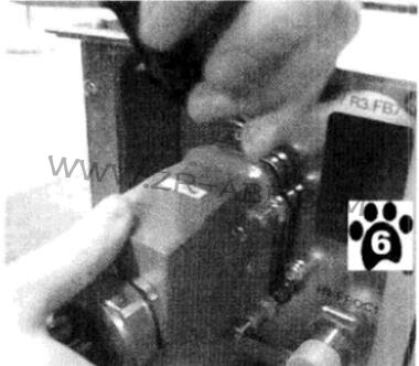 ABB机器IRB6640本体与控制柜连接的操作